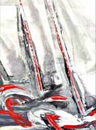 Une toile de Béatrice Perron - Sensation